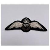 King’s Crown RAF Pilot Wings Royal Air Force Sew On Embroidered Badge RAF Patch