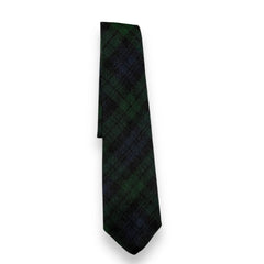 Men's Scottish Black Watch Tartan Tie Formal Tie For Wedding