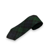 Men's Scottish Black Watch Tartan Tie Formal Tie For Wedding