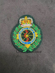 London Ambulance Service Hat Badge LAS Embroidered Bullion Wire Hat Badge