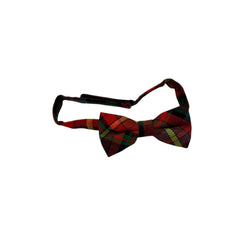 Men's Scottish Buchanan Tartan Bow Tie Formal Tie For Wedding