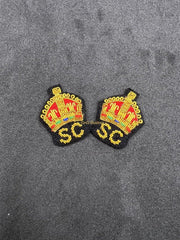 City Of London Police Rank Crowns SC Hand Embroidered Bullion Wire King’s Crown