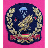 German Army Oculus Exercitus Special Forces Hand Embroidered Wire Blazer Badge