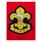 King’s Regiment Bikers Badges KR Hand Embroidered Biker’s Jacket Crest Motorbike Patches Large Size Motorbike’s Crest