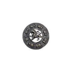 Men's Sporran Set Lion Badge Six Pieces Sporran Scottish Kilt Antique Sporran