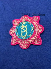 Garda Siochana Cap Badge Irish Police Embroidered Bullion Wire Hat Badge