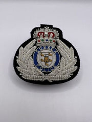 Sussex Police Hand Embroidered Bullion Wire Hat Badge Sussex Police Cap Badge