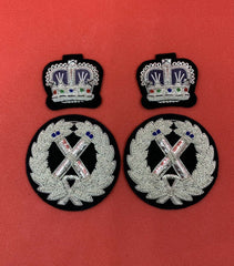 Assistant Commissioner Police Rank Badge Hand Embroidered Bullion And Wire Rank
