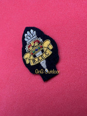 Royal Army Education Corps Beret Badge RAEC Embroidered Bullion Wire Cap Badge