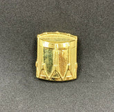 British Military Metal Ceremonial Bandsman Badge Musicians Drummer