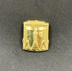 British Military Metal Ceremonial Bandsman Badge Musicians Drummer