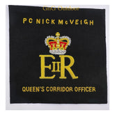 Army Presentation Hand Embroidered Frame Badge Military Display Frame Badges Custom Made Army Navy Air Force Frame Badges