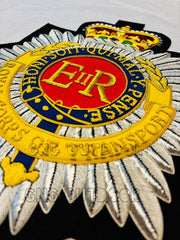 Royal Corps Of Transport Hand Embroidered Biker’s Jacket Badge