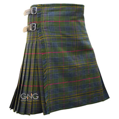 Men's 8-Yard Kennedy Weathered Tartan Kilt | Traditional Highland Wear