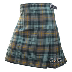 Men's 8-Yard Gordon Weathered Tartan Kilt | Traditional Highland Wear