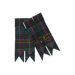 Men's Traditional Scottish 8-Yard Kilt | Kennedy Weathered Tartan Formal Outfit