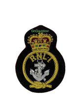 RNLI Coxswain Cap Badge RNLI Hand Embroidered Bullion And Wire Cap Badge