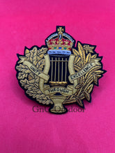 British Army Sandhurst Blazer Badge King’s Crown Bullion Wire Blazer Badge