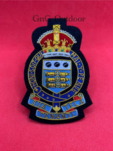 King’s Crown Royal Army Ordnance Corps Embroidered Bullion Wire Blazer Badge