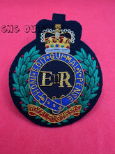 Royal Engineers Blazer Badge RE Hand Embroidered Bullion Wire Blazer Badge