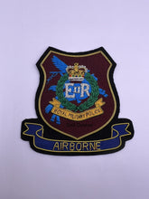 Airborne PEGASUS Blazer Badge RMP Milan Hand Embroidered PEGASUS Blazer Badge