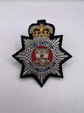 Derbyshire Constabulary Hand Embroidered Bullion Wire Blazer Badge Replica Badge
