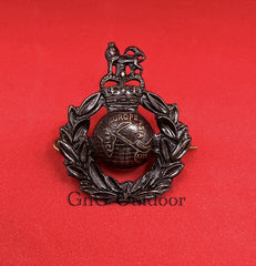 Royal Marines Commandos Beret Badge, Bronze Metal British Military Cap Badge