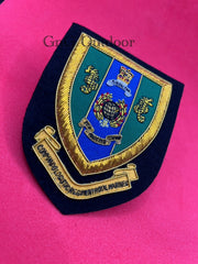 Commando Logistic Regiment Royal Marines Embroidered Bullion Wire Blazer Badge