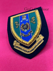Commando Logistic Regiment Royal Marines Embroidered Bullion Wire Blazer Badge