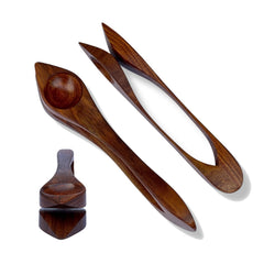 Irish Rosewood Musical Spoons – Traditional Celtic Hand Percussion Folk Instrument