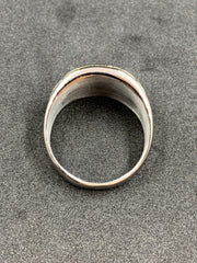 Masonic Square & Compass G Symbol Ring Freemason Stainless Steel Men’s Signet Ring