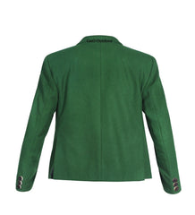Men's Green Wool Argyle Kilt Jacket & Waistcoat – Traditional Scottish Highland Wedding Suit