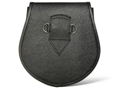Scottish Men's Masonic Tartan Sporran | Handmade Leather 3 Tassel Kilt Sporran With Chain Strap