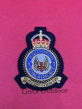 King’s Crown Royal Air Force 1 Squadron Machine Embroidered Patch RAF Badges
