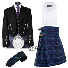 Men's 4-Piece Prince Charlie Kilt Outfit | Formal Wedding Highland Dress