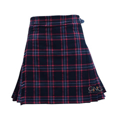 Men's 8-Yard Black Magic Tartan Kilt | Traditional Highland Wear