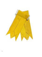 Men's Yellow Cotton kilt Flashes Scottish Socks Flashes