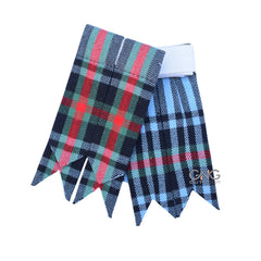 Men's Scottish Bell of Border Tartan Kilt Flashes