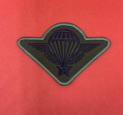 French Parachute Wings Badge Machine Embroidered Parachute Regiment Para Wing Patch