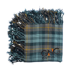 Scottish Gordon Weathered 8 Yard Kilt for Men With Fly Plaid and Flashes