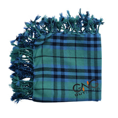 Men’s Scottish Keith Ancient 8 Yard Kilt with Matching Flashes & Fly Plaid
