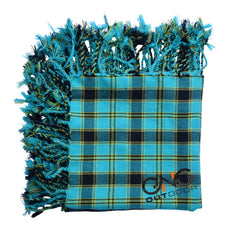 Men's 8-Yard Highland Dragon Tartan Kilt Set With Fly Plaid & Flashes