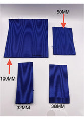 Masonic Regalia Apron Ribbon Royal Blue Moire Effect Royal Blue Sold Per Meter