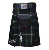 Men’s Hunting Stewart Tartan 5 Yard Kilt Traditional Scottish Highland Kilt