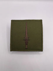 Army Commando Dagger Badge Tactical Recognition Flash TRF Iron Or Sew On Patch