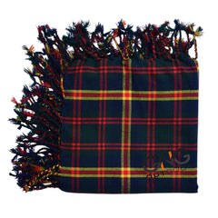 Scottish USMC Tartan Fly Plaid Men Highland Kilt Fly Plaid