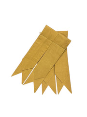 Men's Khaki Cotton kilt Flashes Scottish Socks Flashes
