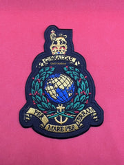 The Corps of Royal Marines Embroidered Patch Royal Marines Iron Sew Biker Patch