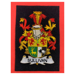 Customise Family Crest Available In Frame Sizes From A5 To A2 Custom Made Hand Embroidered Bullion And Wire Coat Of Arms Frameable Crest