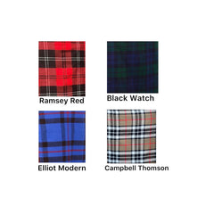 Boys Scottish Prince Charlie Kilt Outfit Set 5-Piece – Tartan Kilt, Jacket, Vest & Sporran | Ages 5-10
